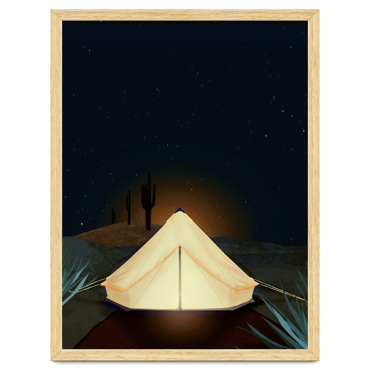 Tent at Night