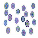 Orbs Dance (white) (Print Only) thumbnail