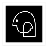Double Head_Black (Print Only) thumbnail