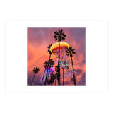 Electric Jellyfish in Palm Trees  (Print Only) thumbnail
