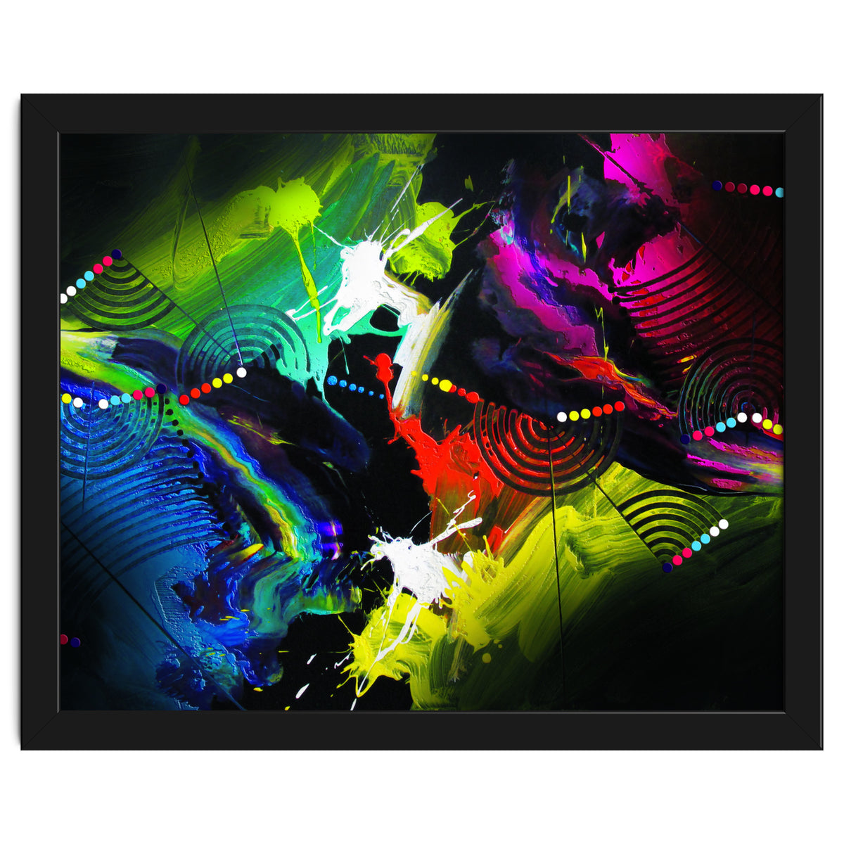 Abstract Art Britto - Qb291