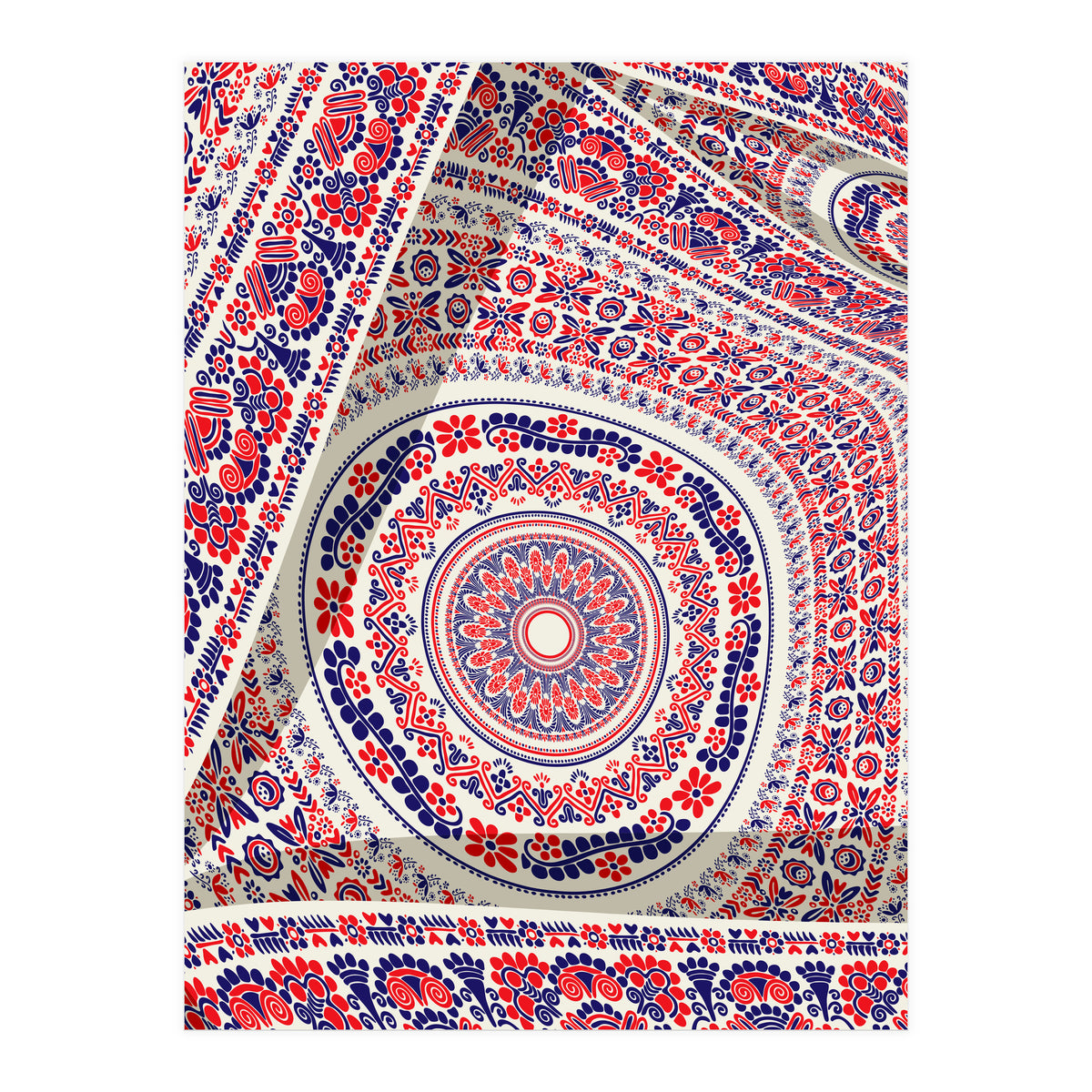 Romanian embroidery background 38 (Print Only)