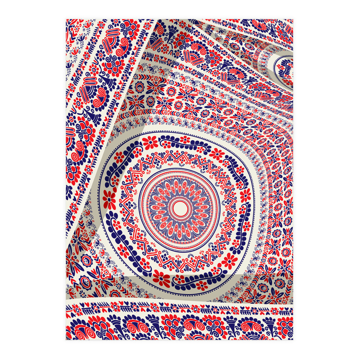 Romanian embroidery background 38 (Print Only)