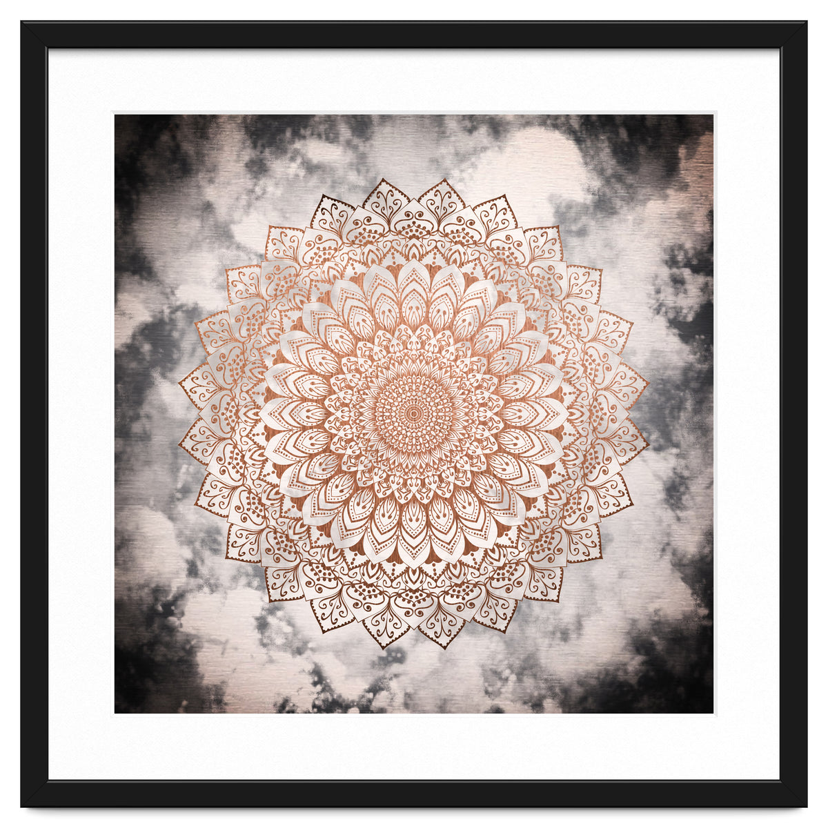 Rose Night Mandala