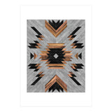 Urban Tribal Pattern No.6 - Aztec - Concrete and Wood (Print Only) thumbnail