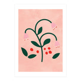 Botanical Pink Flower (Print Only) thumbnail