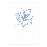 One Line Flower II (Print Only) thumbnail