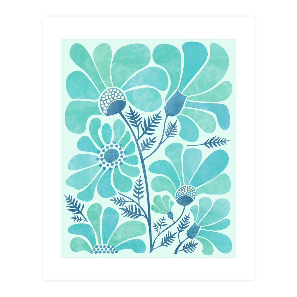 Himalayan Blue Poppies (Print Only)