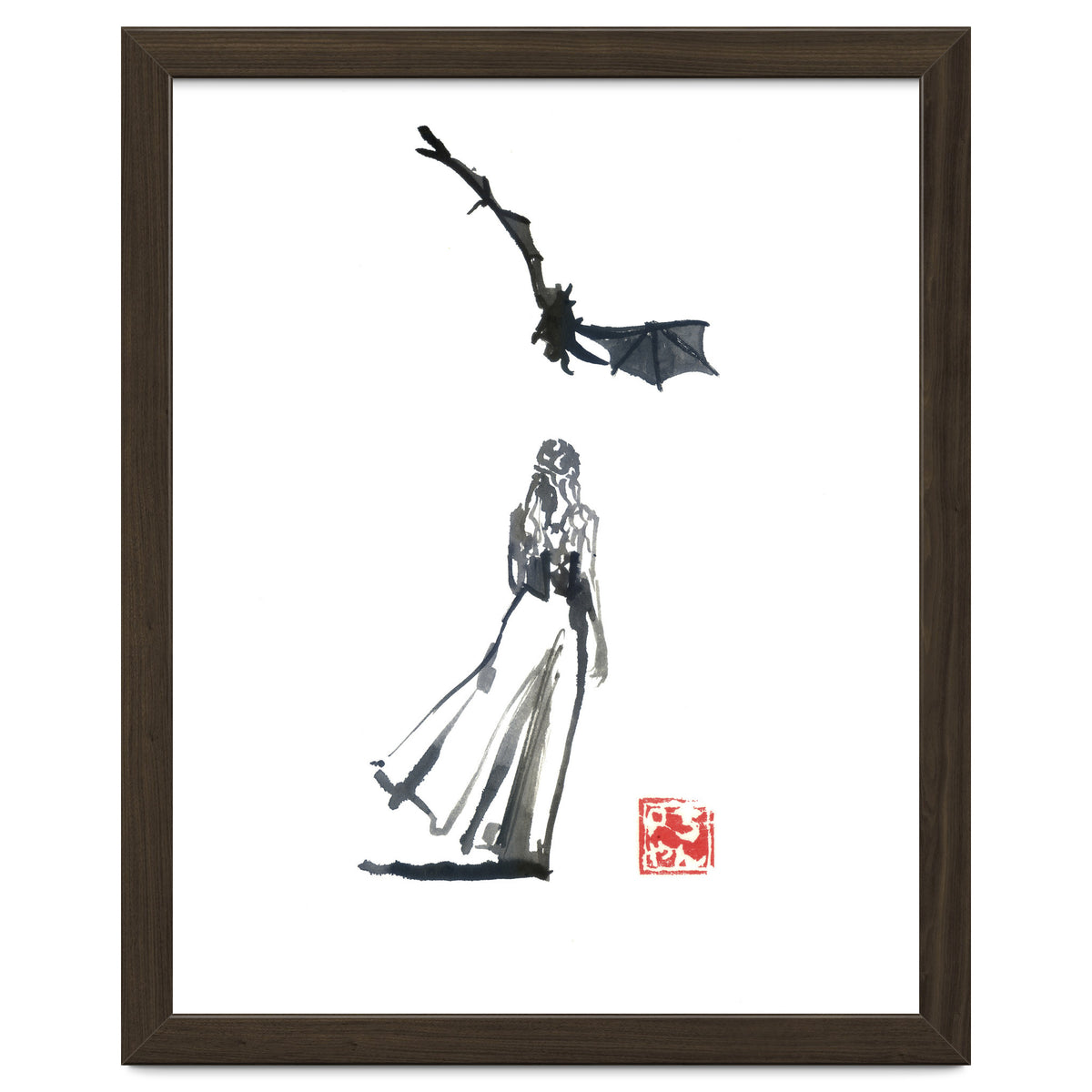 daenerys targaryen and the dragon