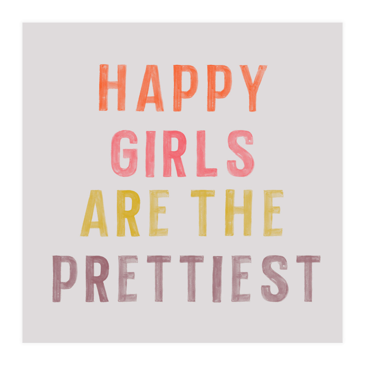 Happy Girls (Print Only)