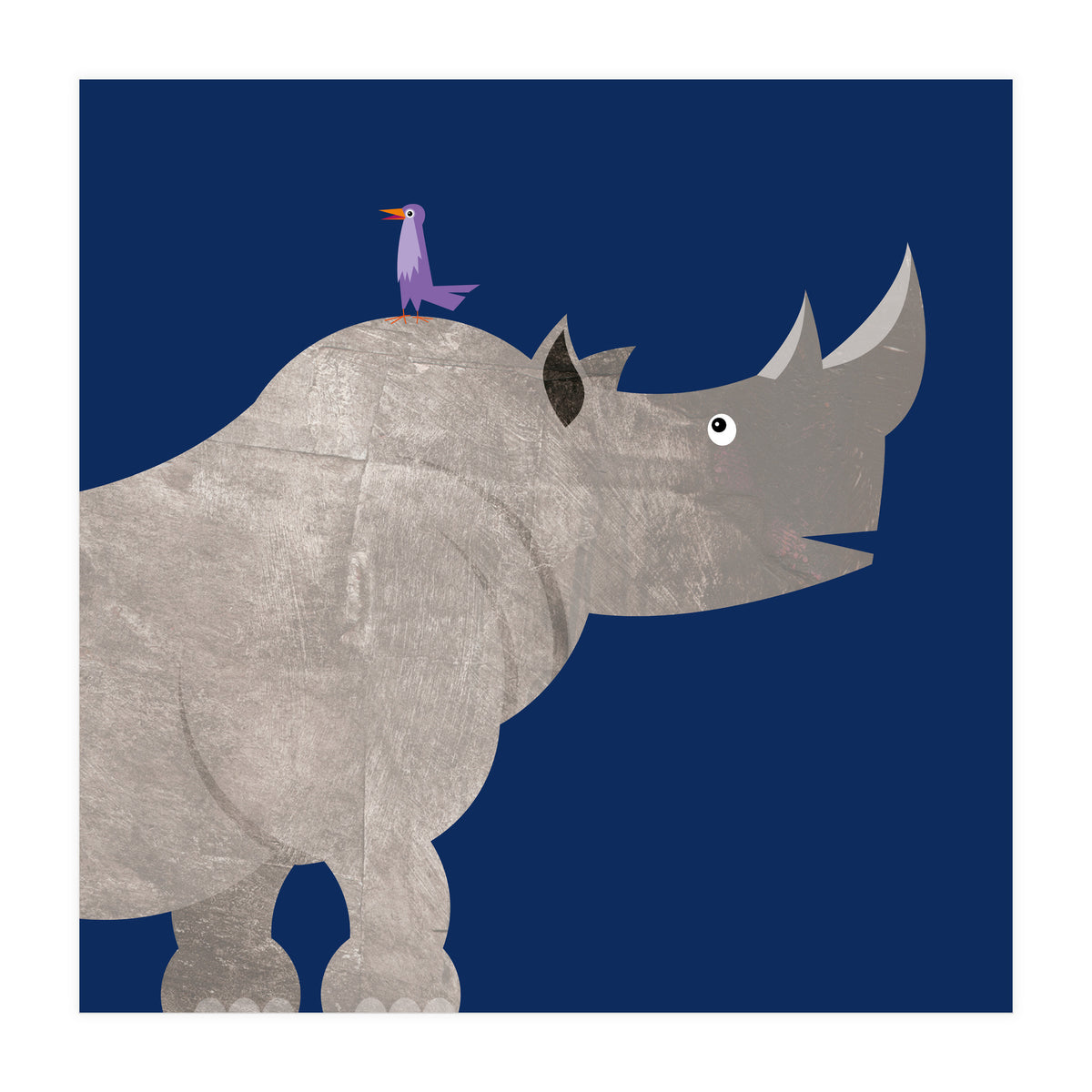 Kids Room Rhinoceros (Print Only)