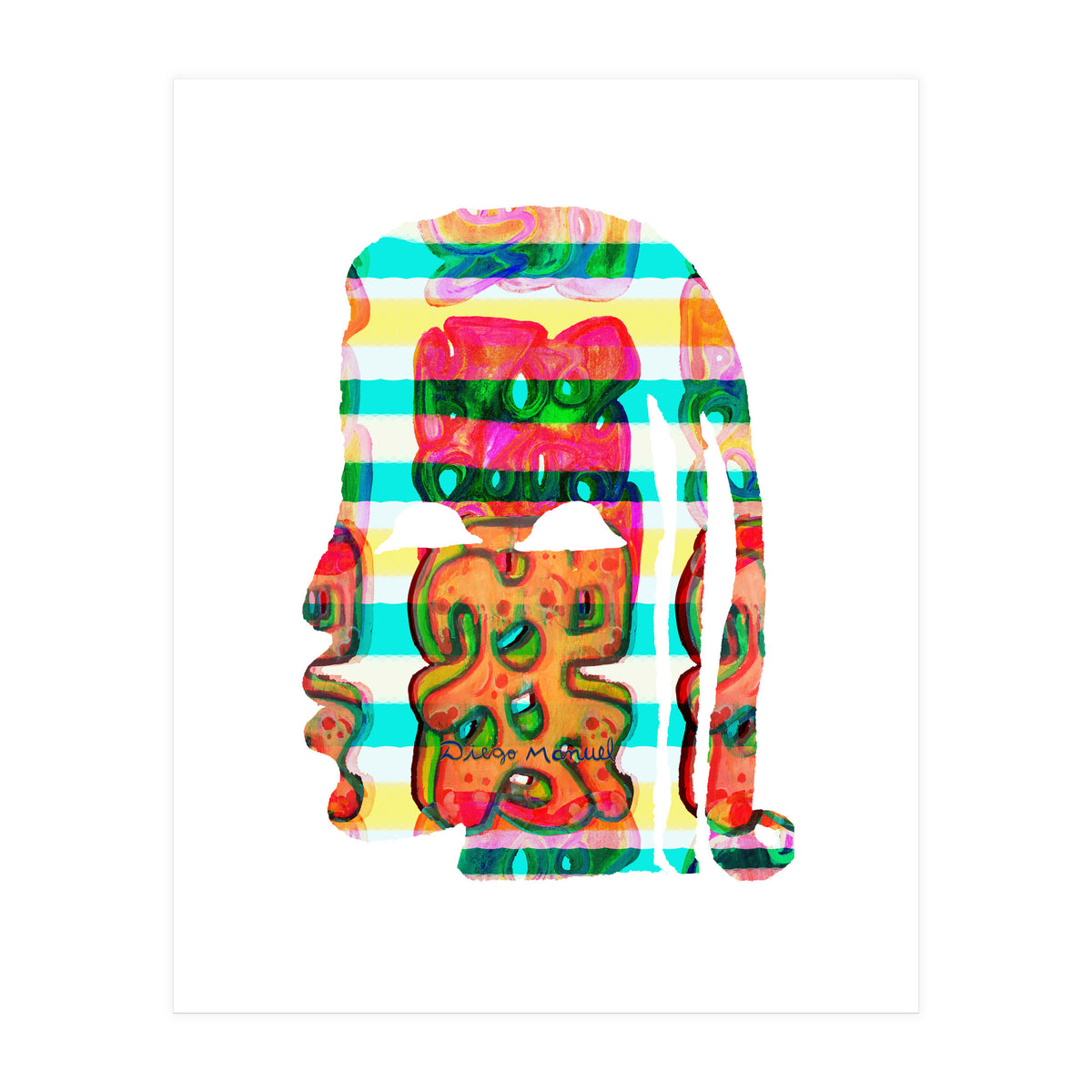 Abstracto Pop Nuevo B 17 Copia (Print Only)