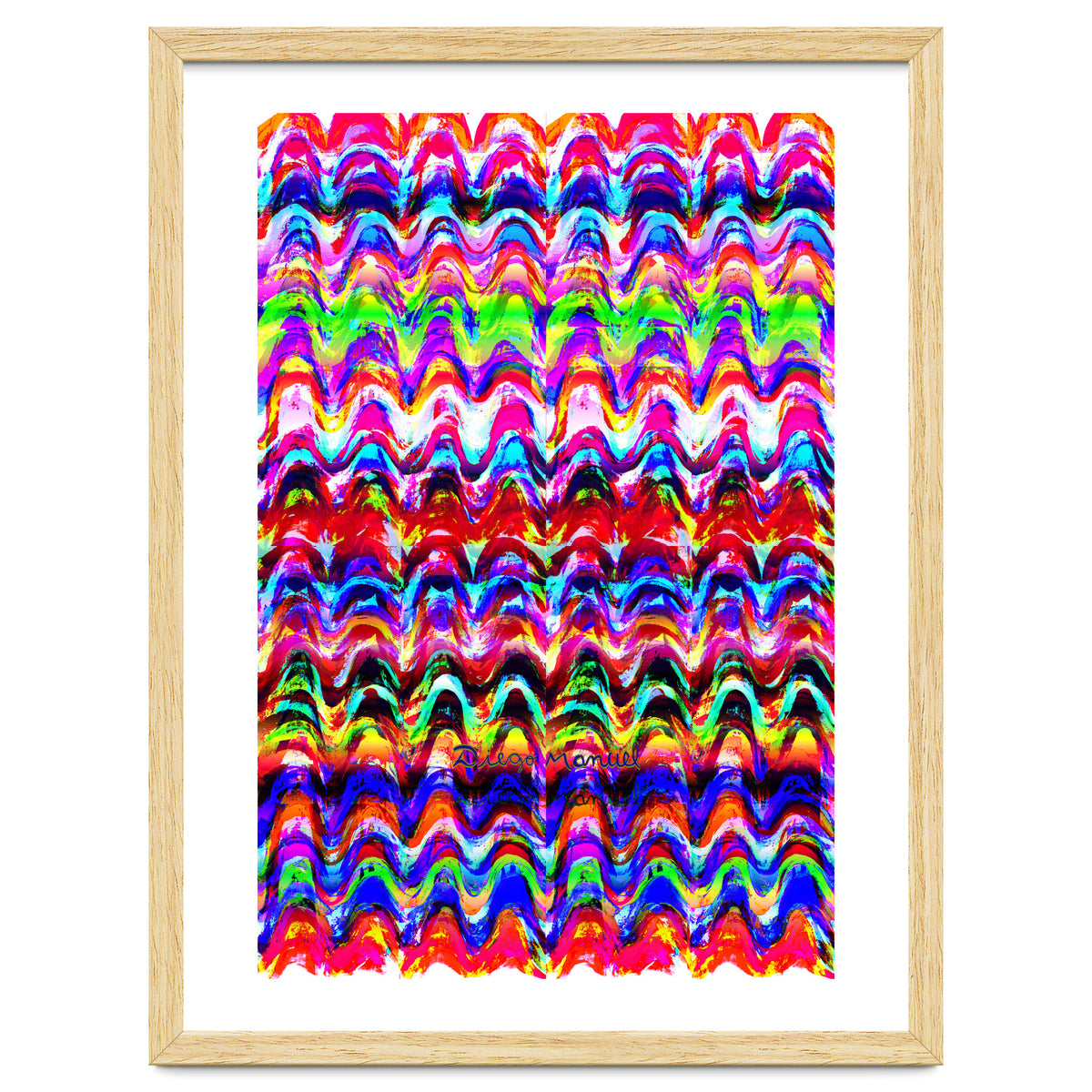 Pop abstract color full