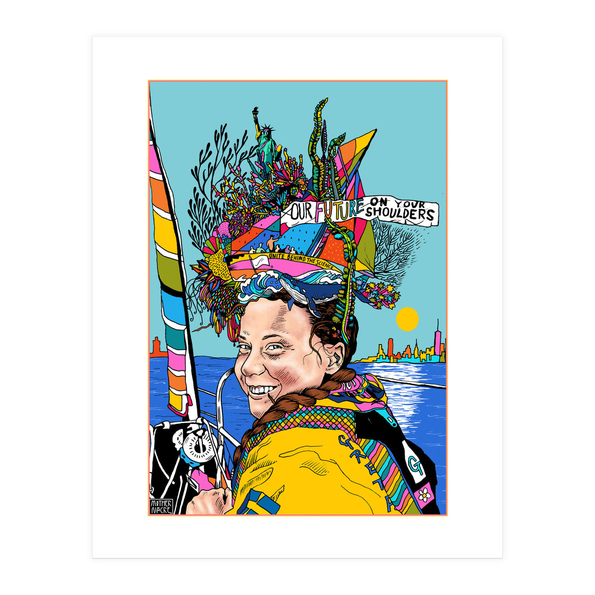 Our future on your shoulders! (Print Only)