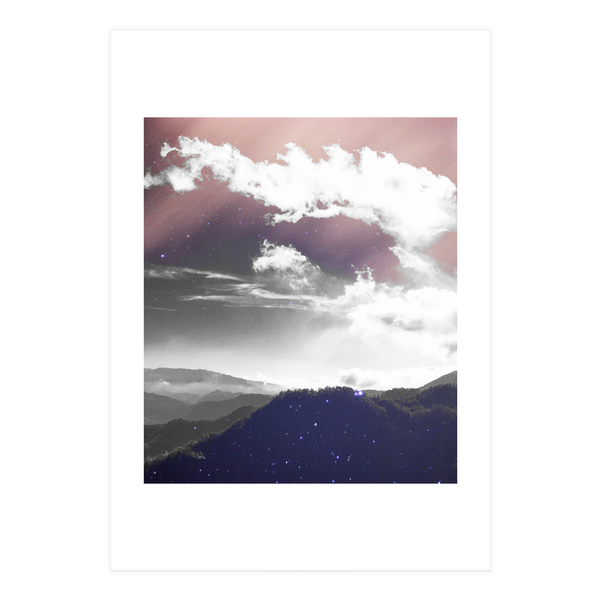 Galaxy Mountain (Print Only)