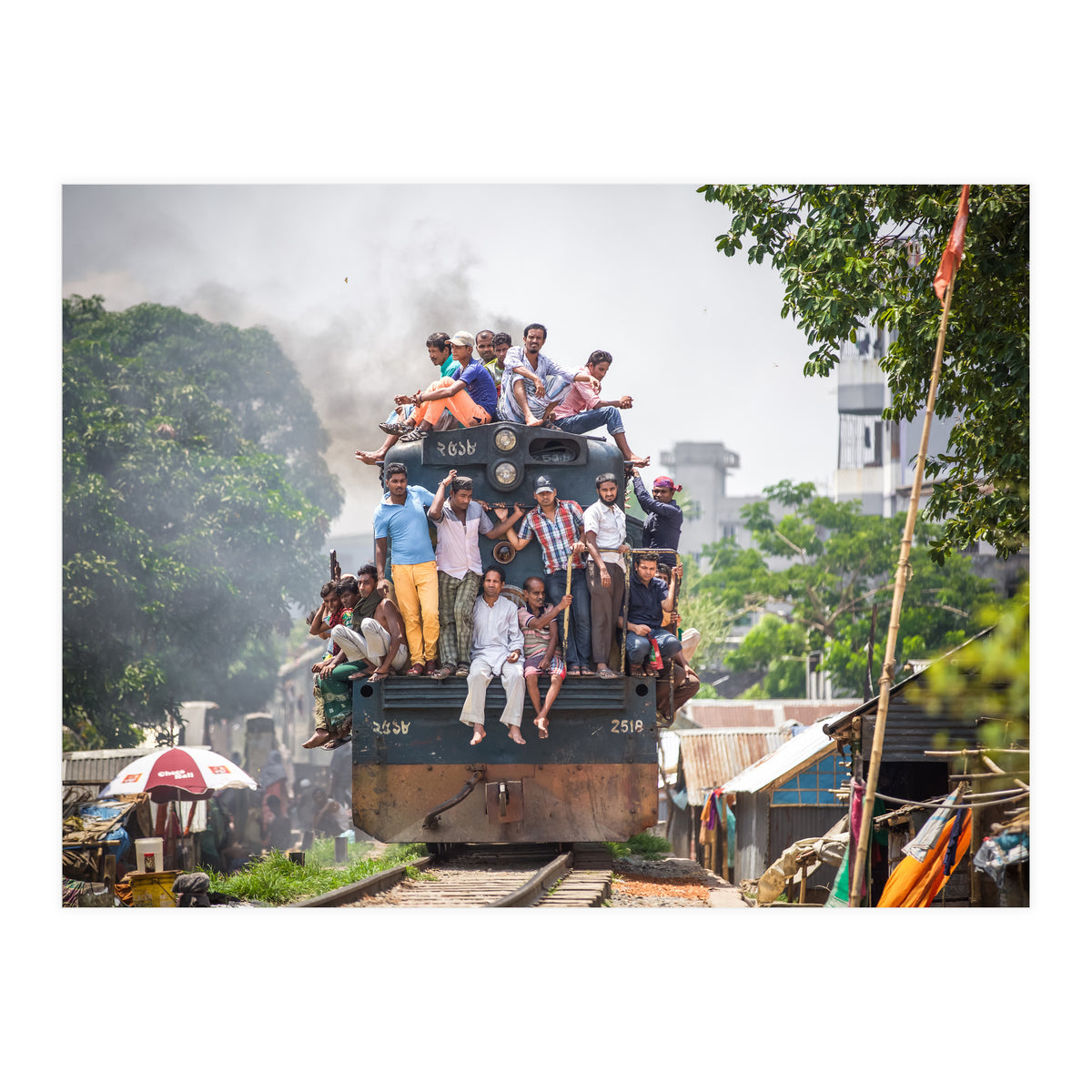 Train in the Kitchen (Print Only)