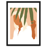 Musafir | Traveler Feminism Woman of Color in White Shirt | Palm Tropical Minimal Bohemian Fashion thumbnail