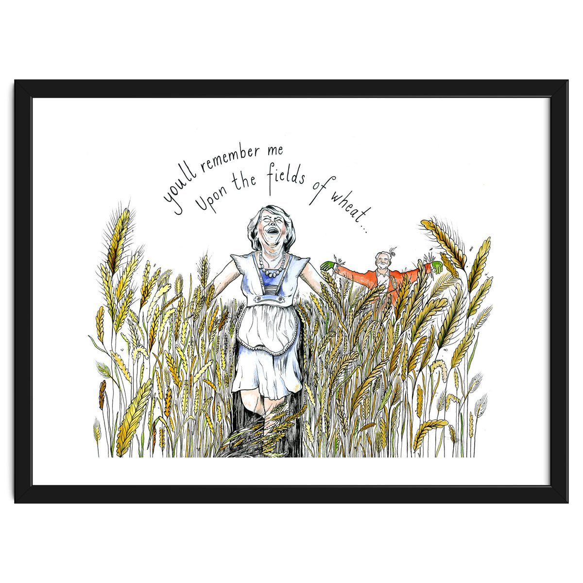 Upon The Fields Of Wheat