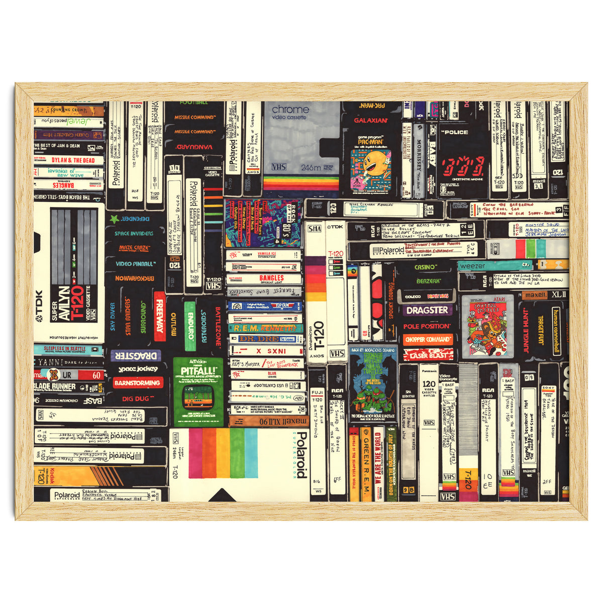 Cassettes, VHS & Atari