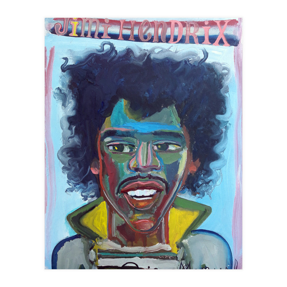 Jimi Hendrix 5 (Print Only)