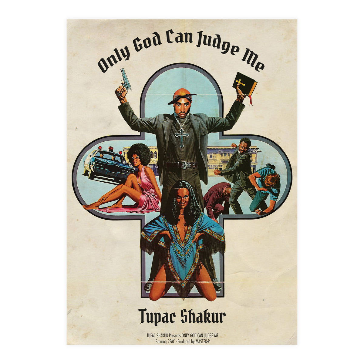 Only God Can Judge Me (Print Only)