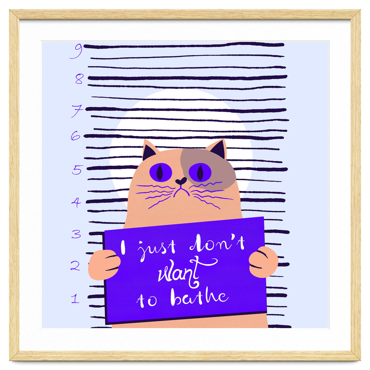 I just don't want to bathe