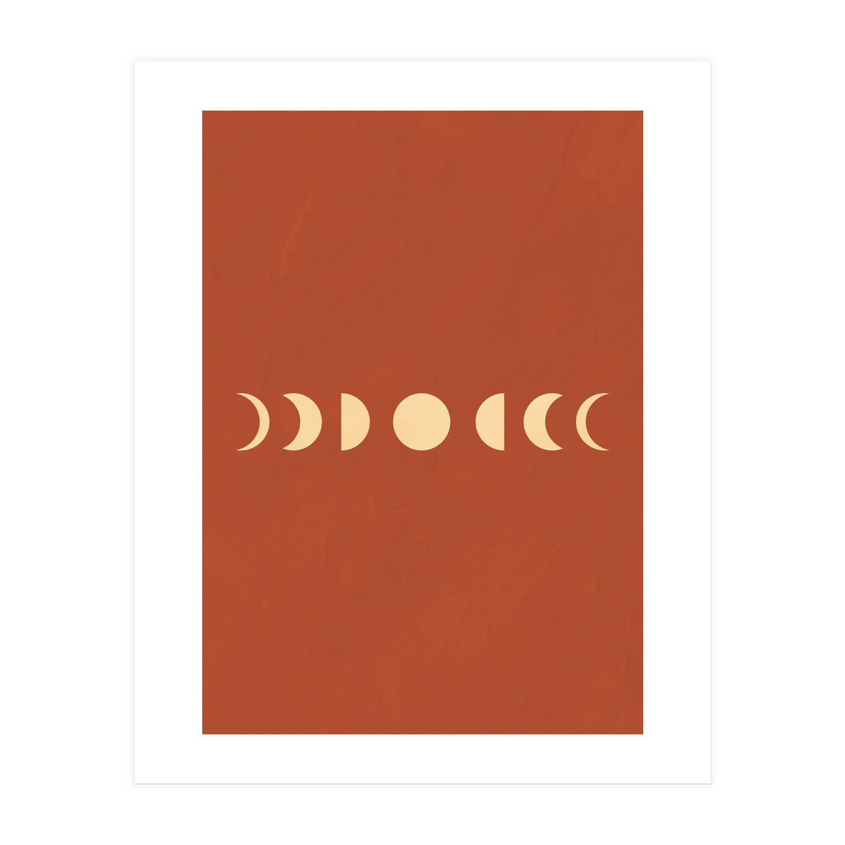 Lunar Eclipse Moon Phases III (Print Only)