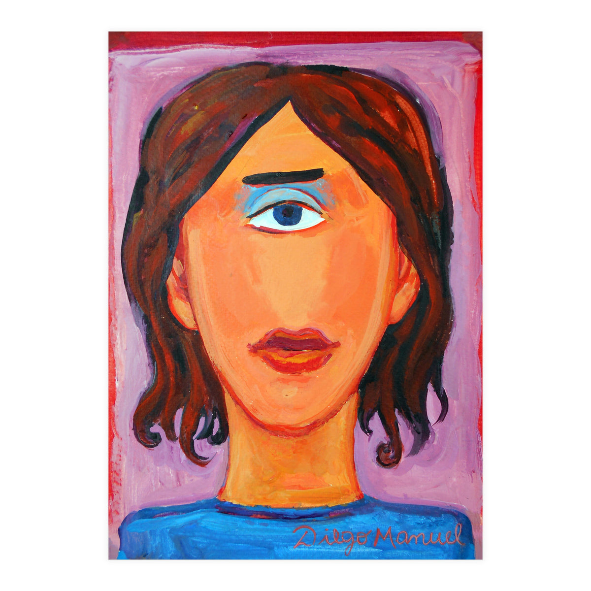 Cabeza De Mujer 3 (Print Only)