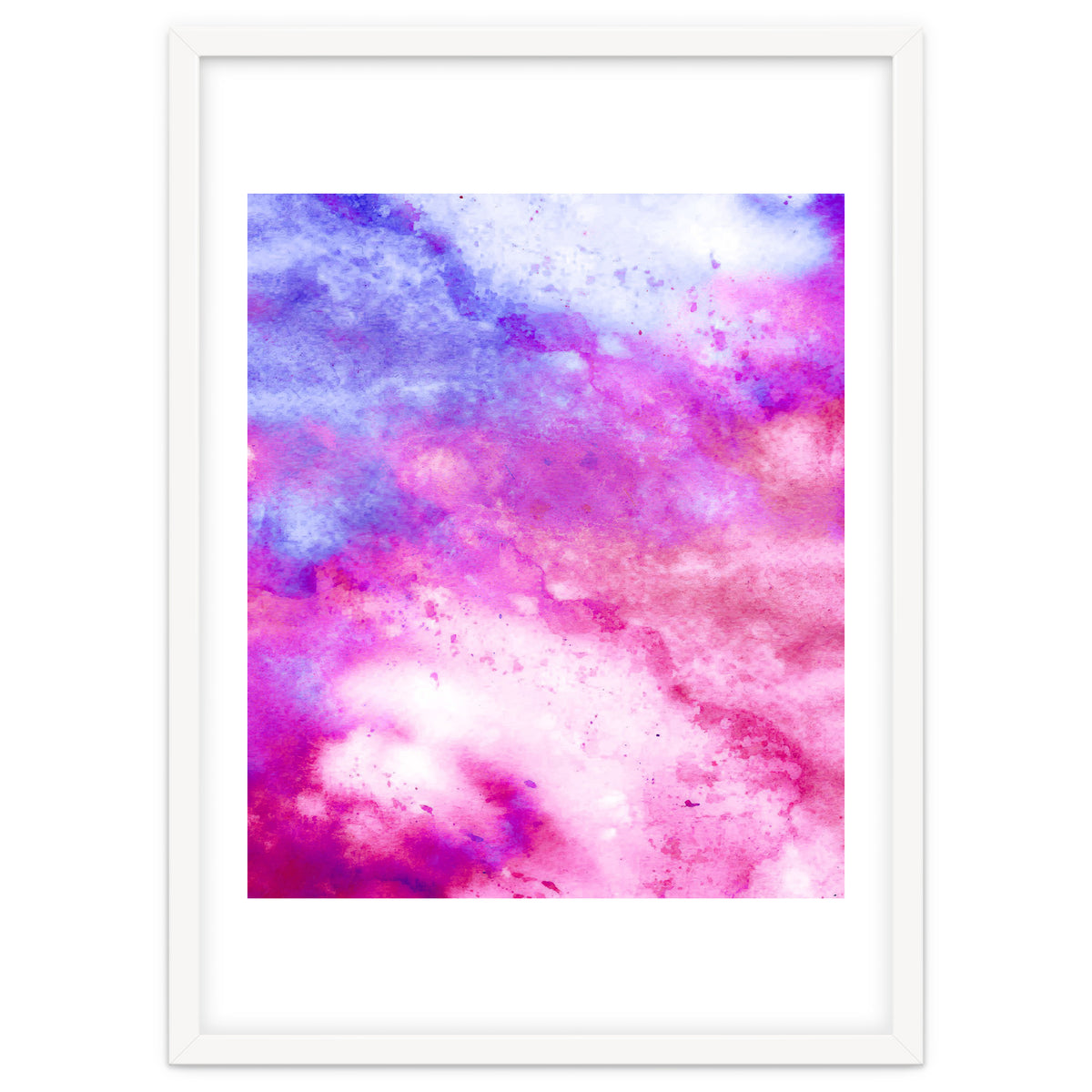 Mixed Feelings Watercolor Art