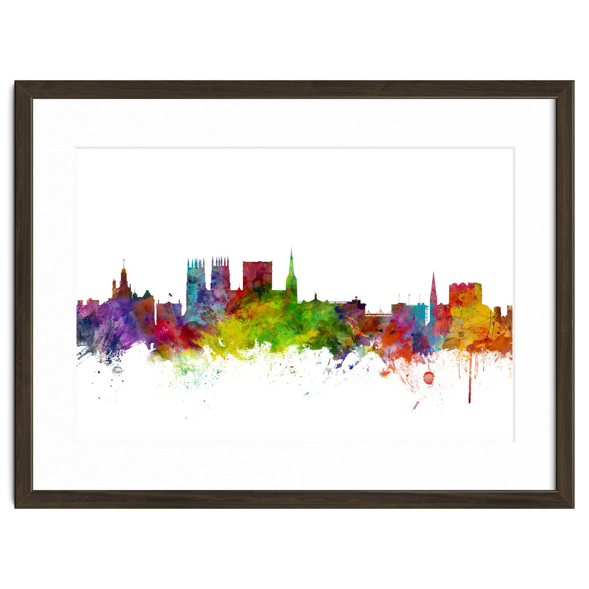 York England Skyline