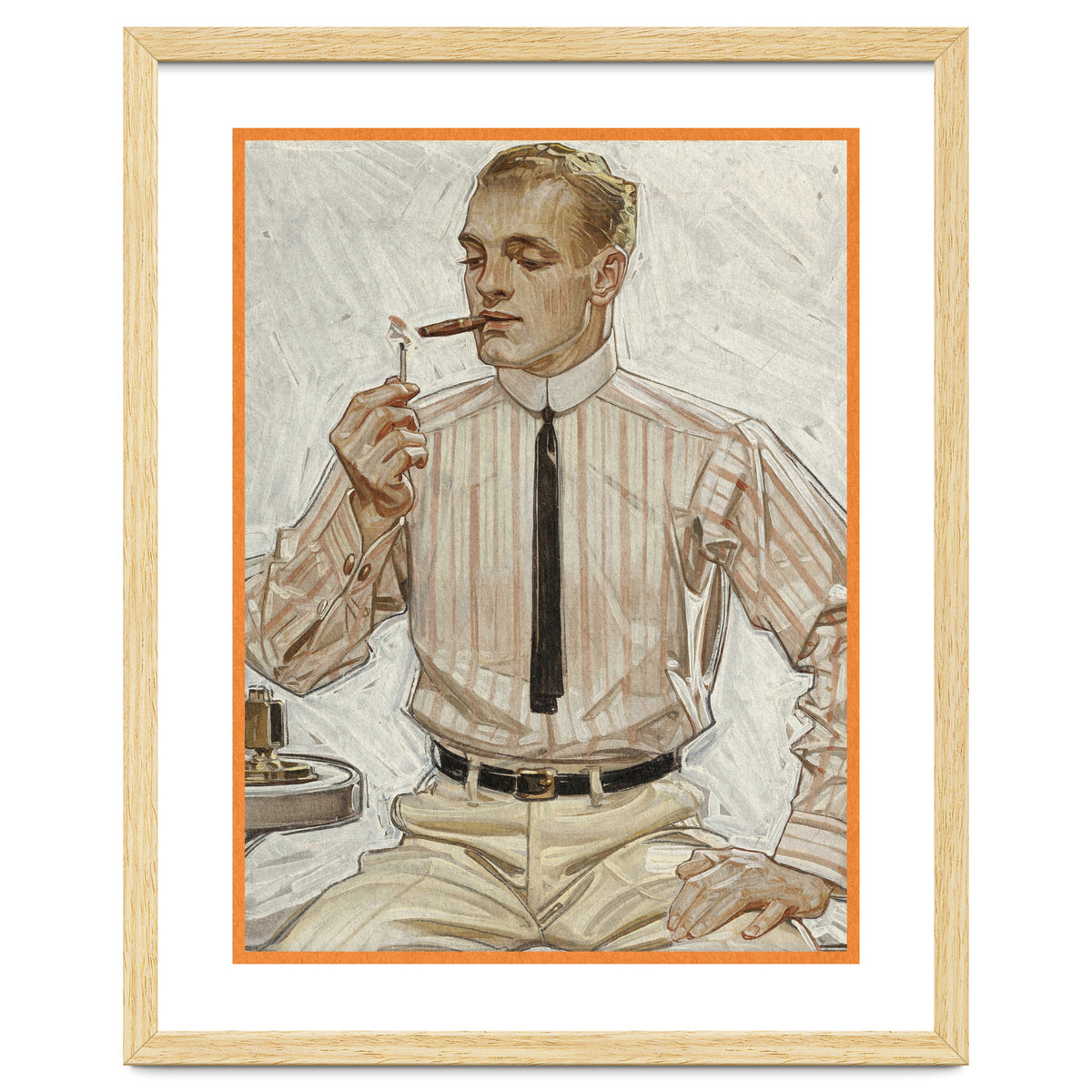 Collier's (ft. Smoking a Cigarette) Advertisement