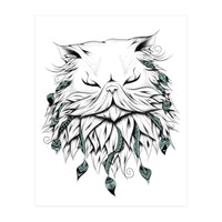 Poetic Persian Cat (Print Only)