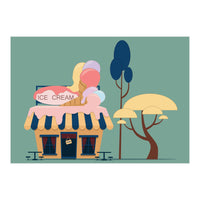 Ice Cream Shop (Print Only)