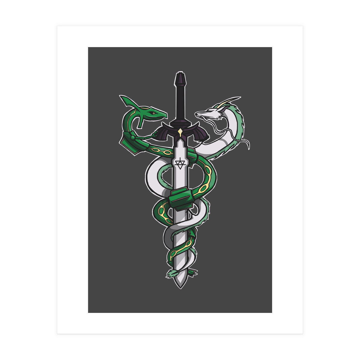 Dragon Sword (Print Only)