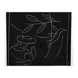Woman With Bird And Book (Print Only) thumbnail