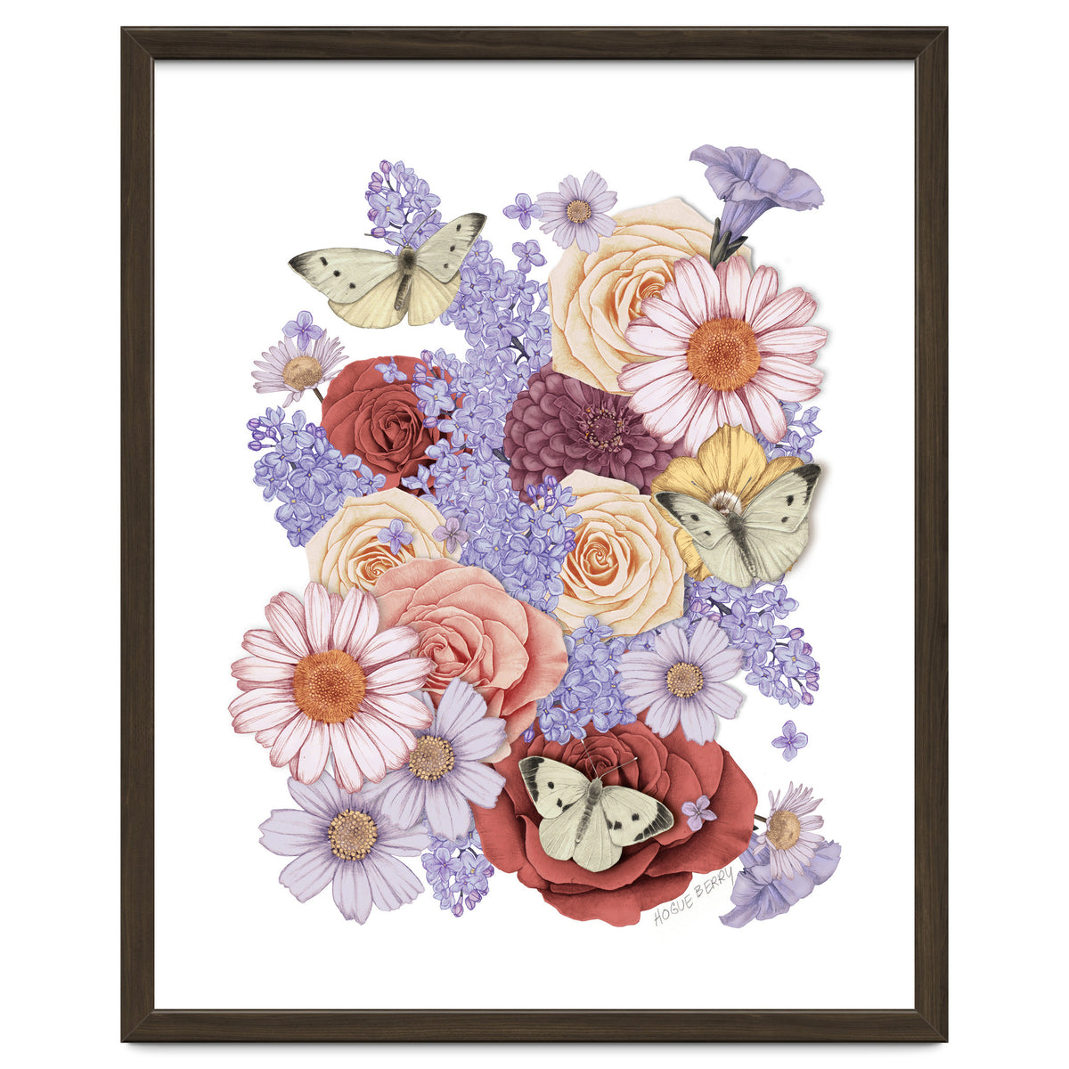 Flowers and Butterflies