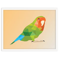Parrot Low Poly Art