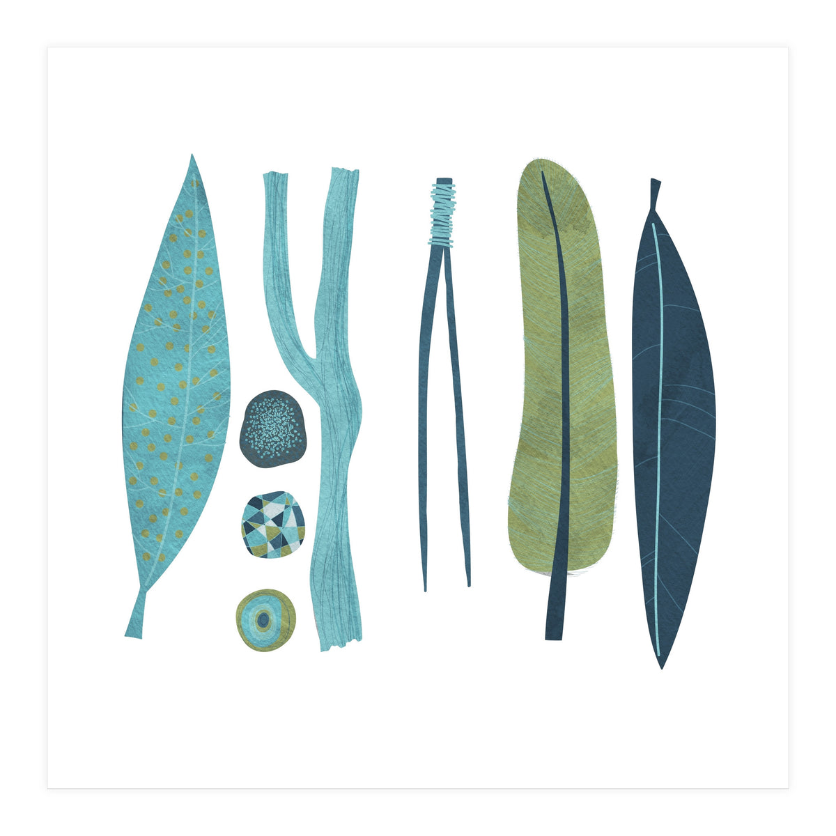 Sticks And Stones (Print Only)