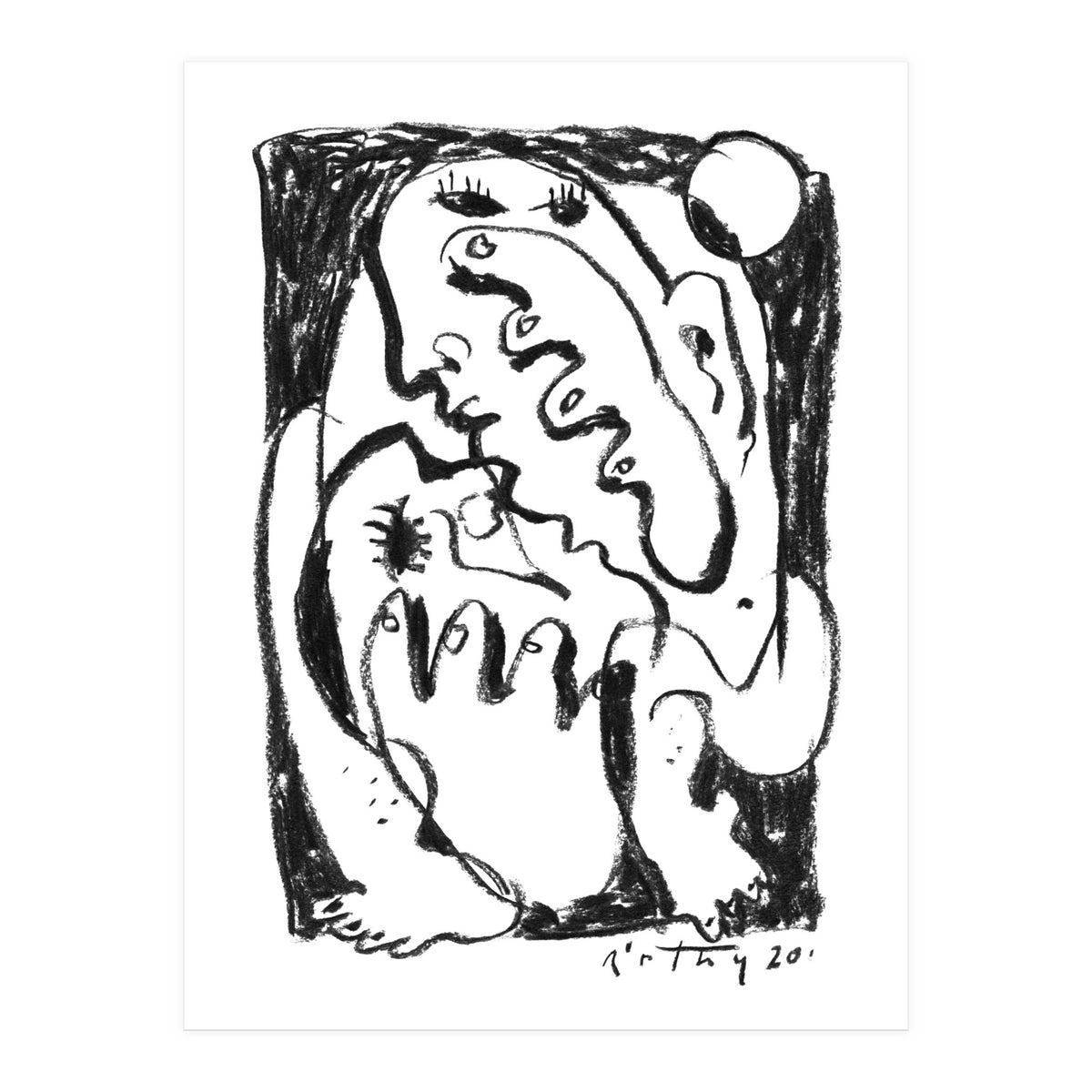 Grief - b&w (Print Only)