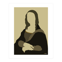 Monalisa Minimalist (Print Only)