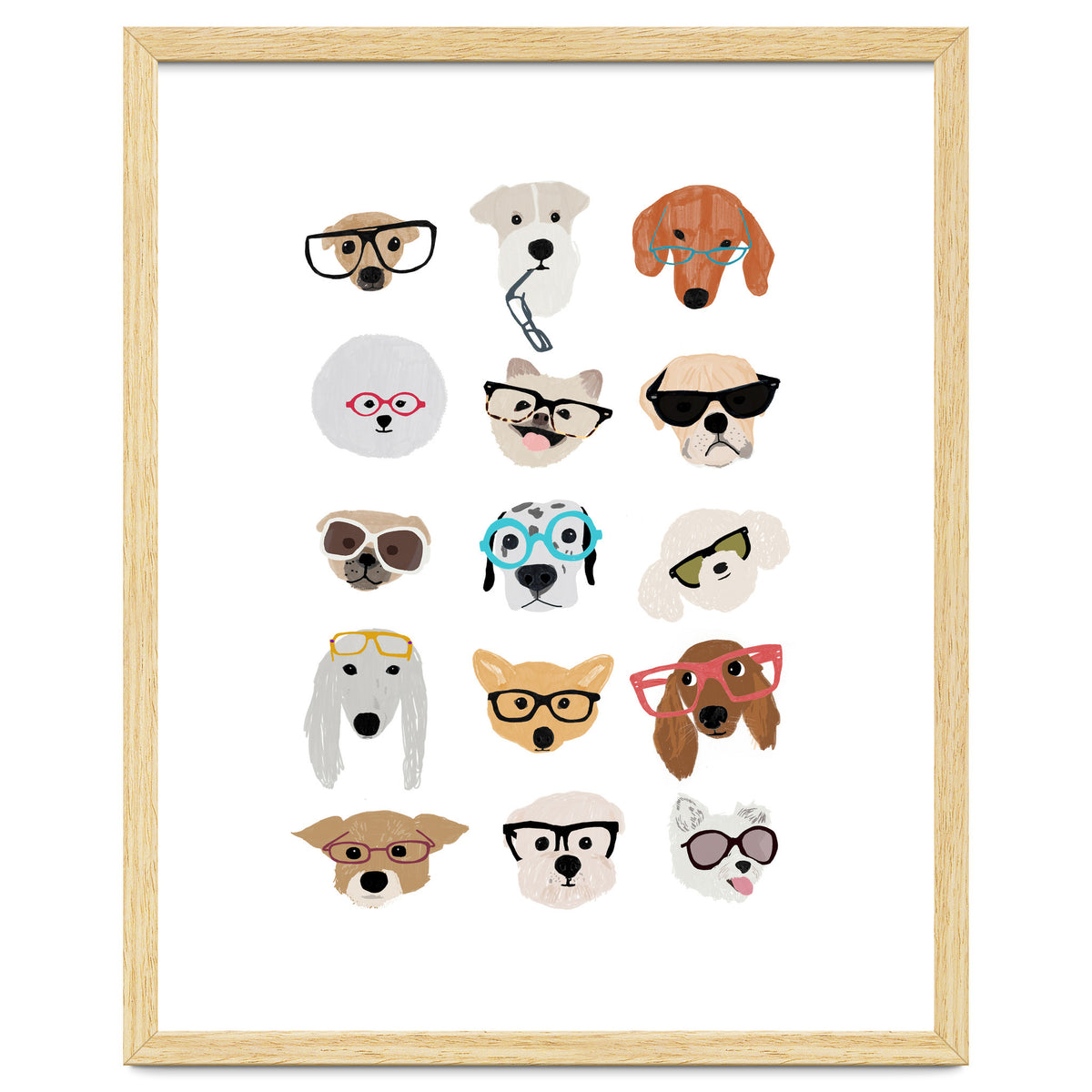 Dogs in Glasses