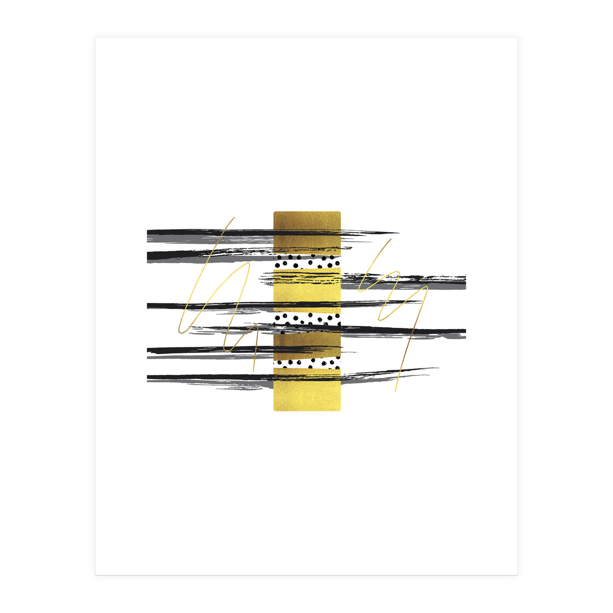 Deco Lines No. 4 - Elegance (Print Only)