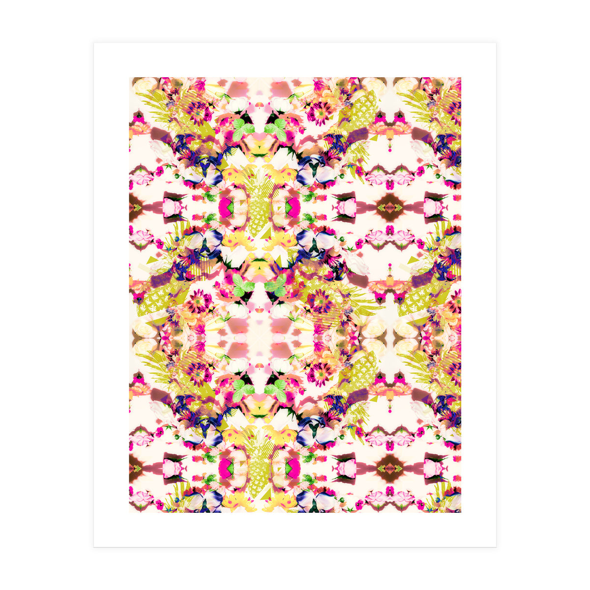 Painting mosaic - Abstract nature  (Print Only)