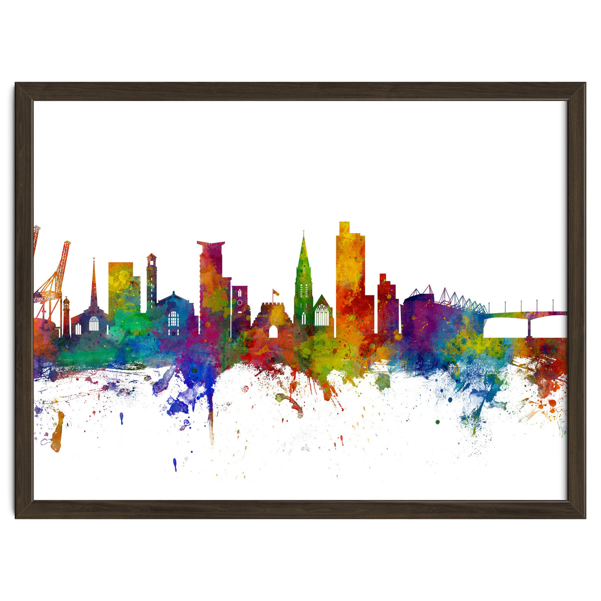 Southampton England Skyline