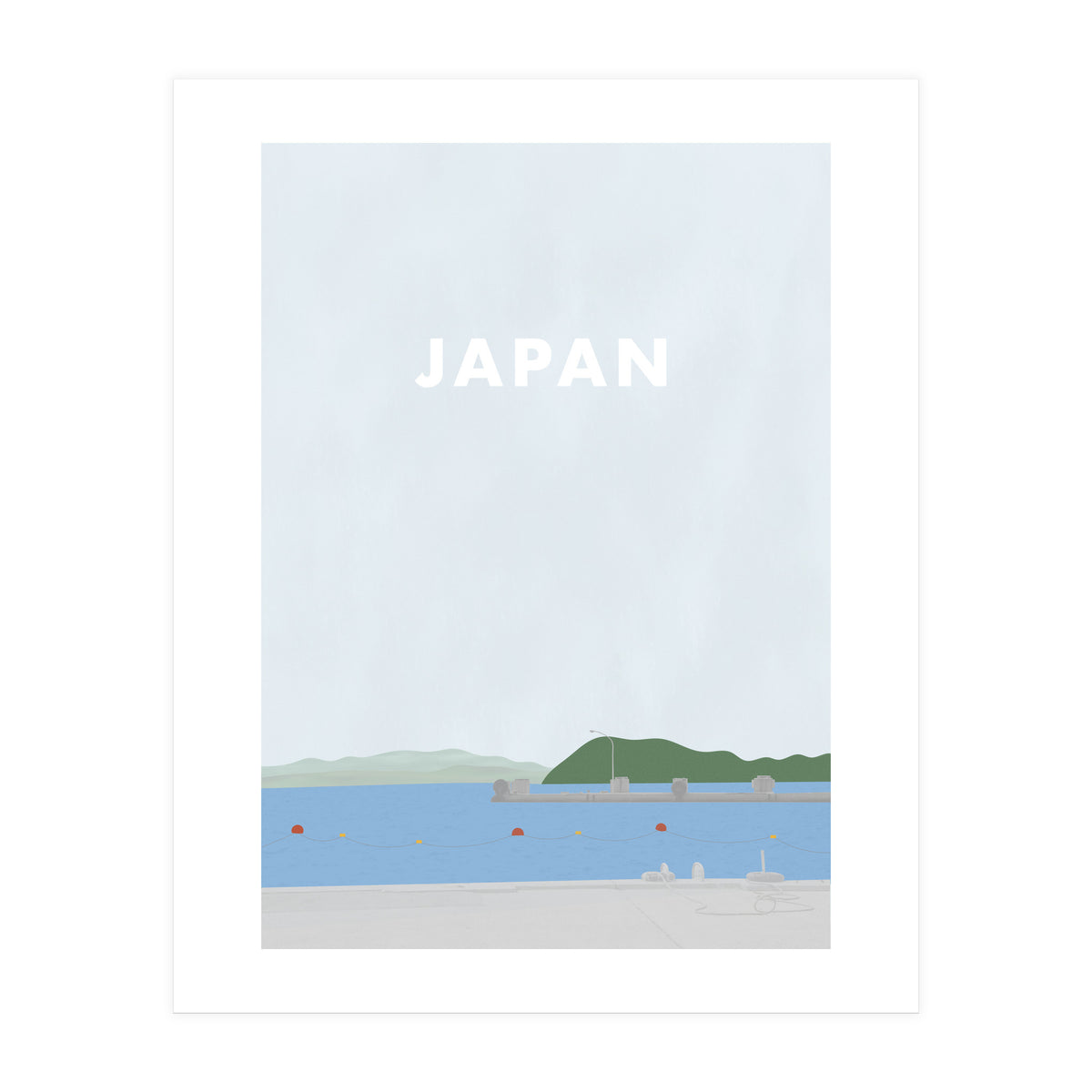 Japan - Travel Landscape -  (Print Only)