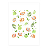 Papaya & Custard Apple (Print Only) thumbnail