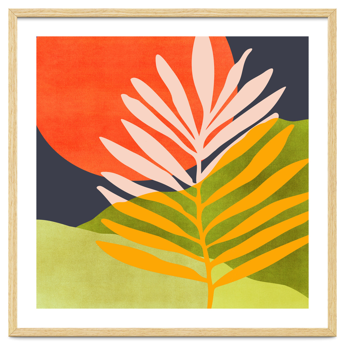 Maximal Sunset Scene