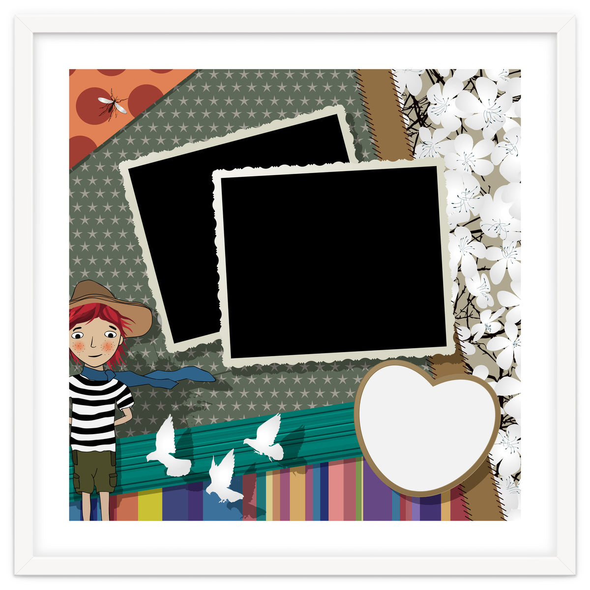 Vintage Photos Collage