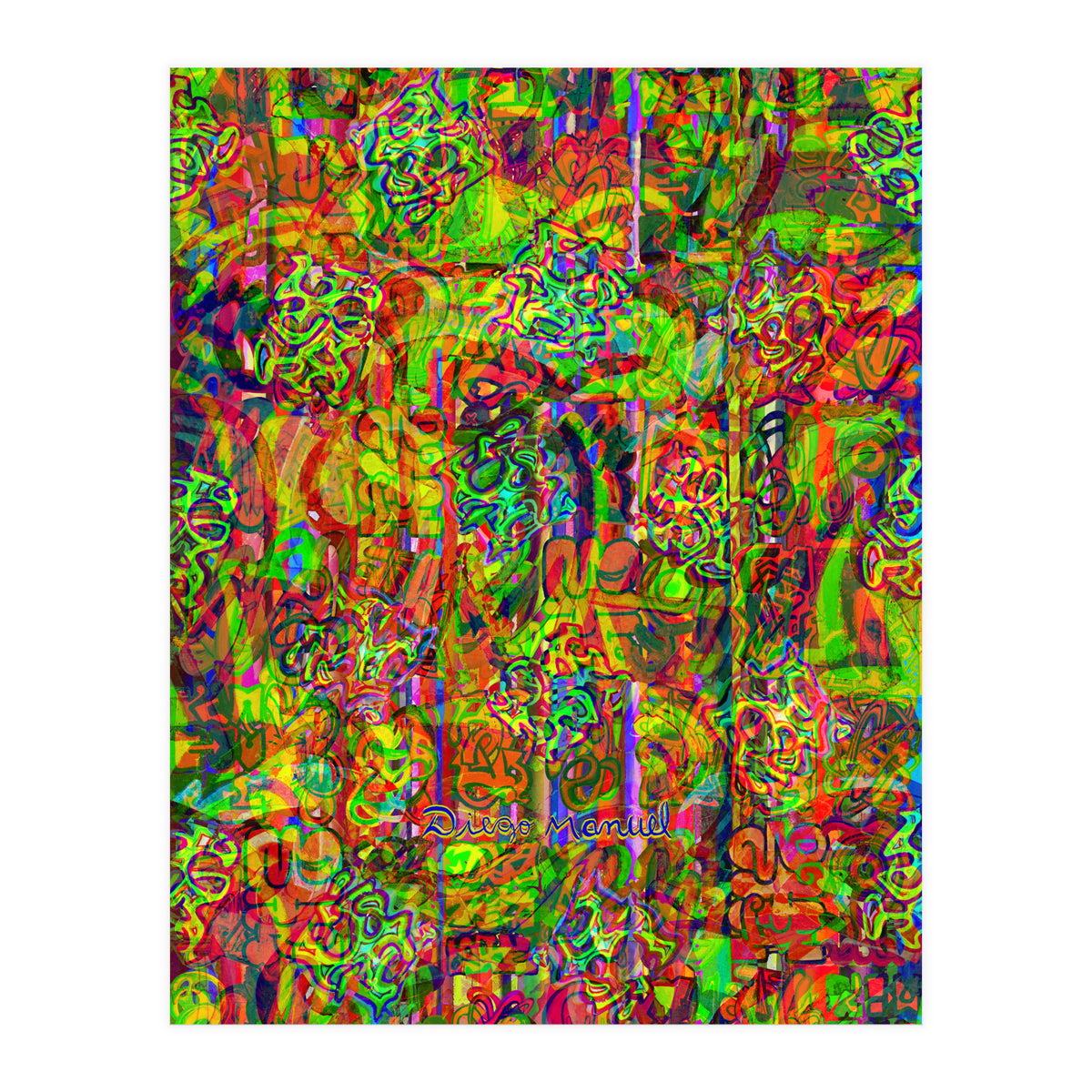 Graffiti Digital 2022 395 (Print Only)