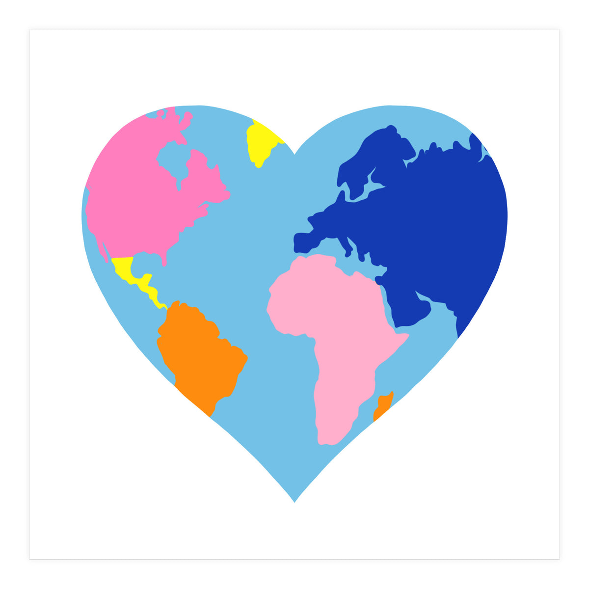 Love Our Planet Square (Print Only)